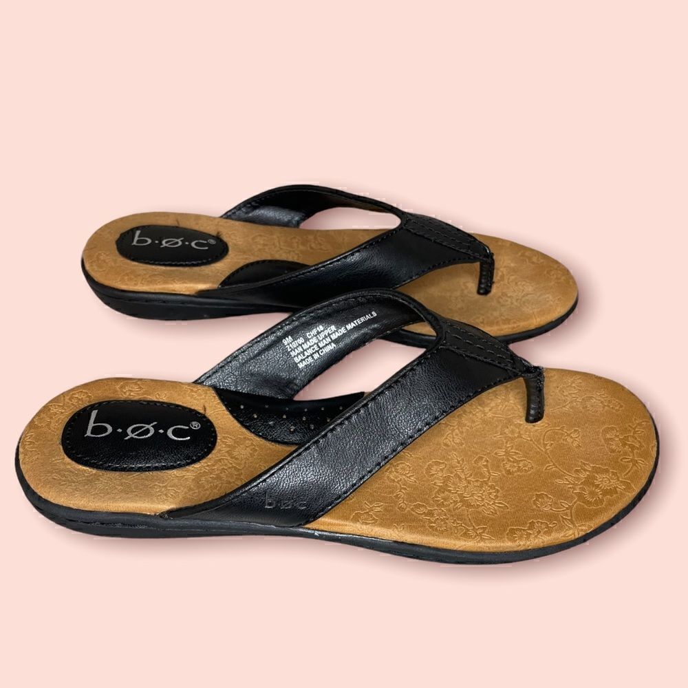 BOC Leather Sandals   - Picture 3 of 5